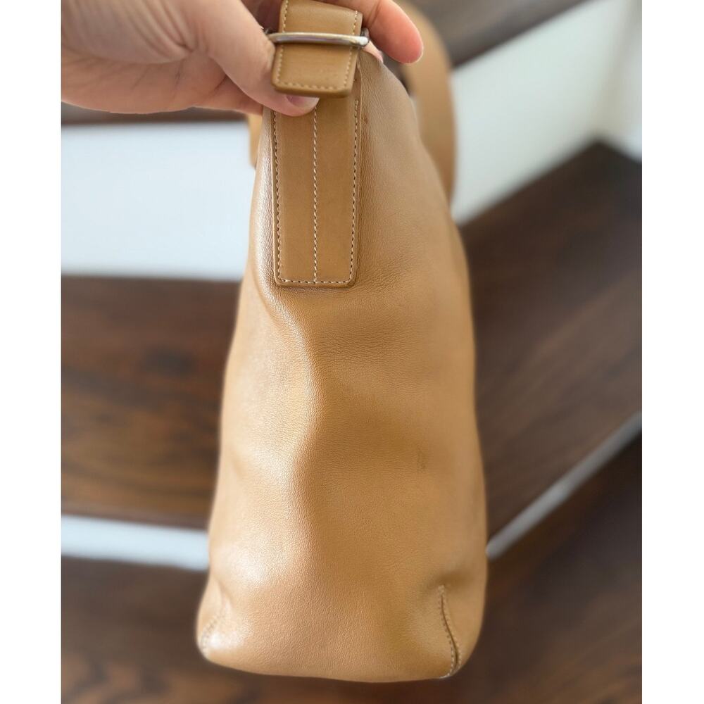 Coach Legacy Soho Tan Leather Bucket Hobo Crossbody Bag (Markings) - Picture 7 of 10